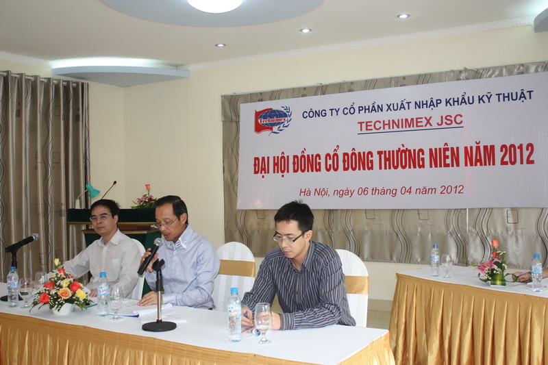 TECHNIMEX JSC tổ chức thành công Ðại hội cổ đông thường niên